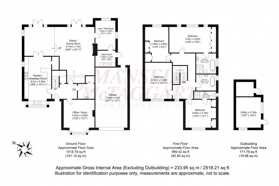 Floorplan for Warnham Road, Horsham, RH12