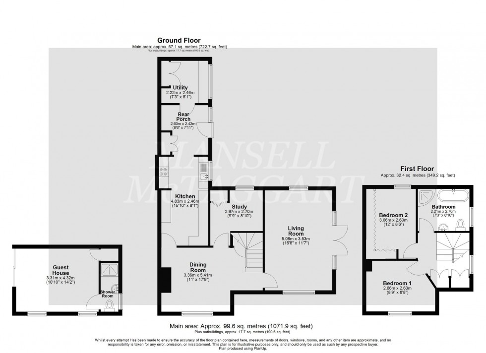 Floorplan for Brickhouse Lane, Newchapel, RH7