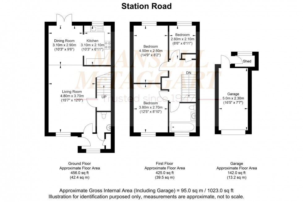 Floorplan for Station Road, Billingshurst, RH14