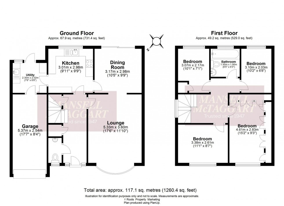Floorplan for The Pagets, Newick, BN8