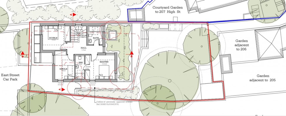 Floorplan for High Street, Lewes, BN7