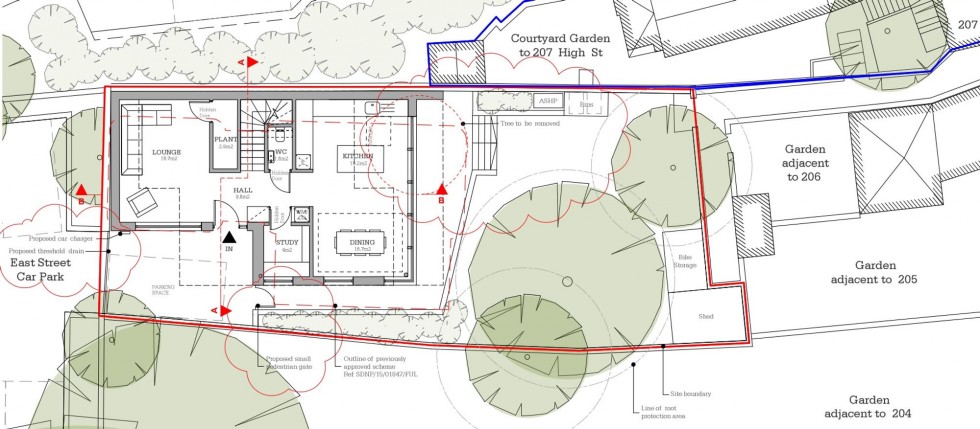 Floorplan for High Street, Lewes, BN7