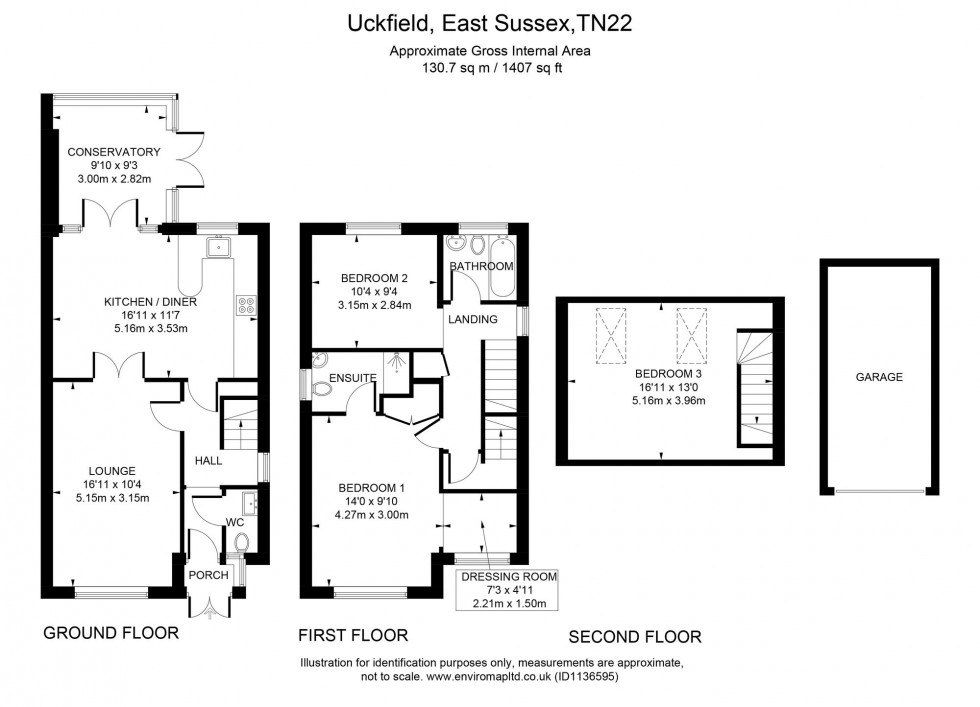 Floorplan for Swift Close, Ridgewood, TN22