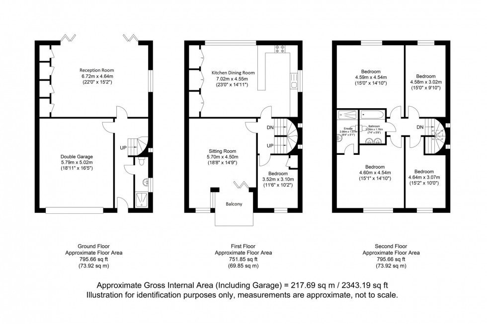 Floorplan for Timberyard Lane, Lewes, BN7