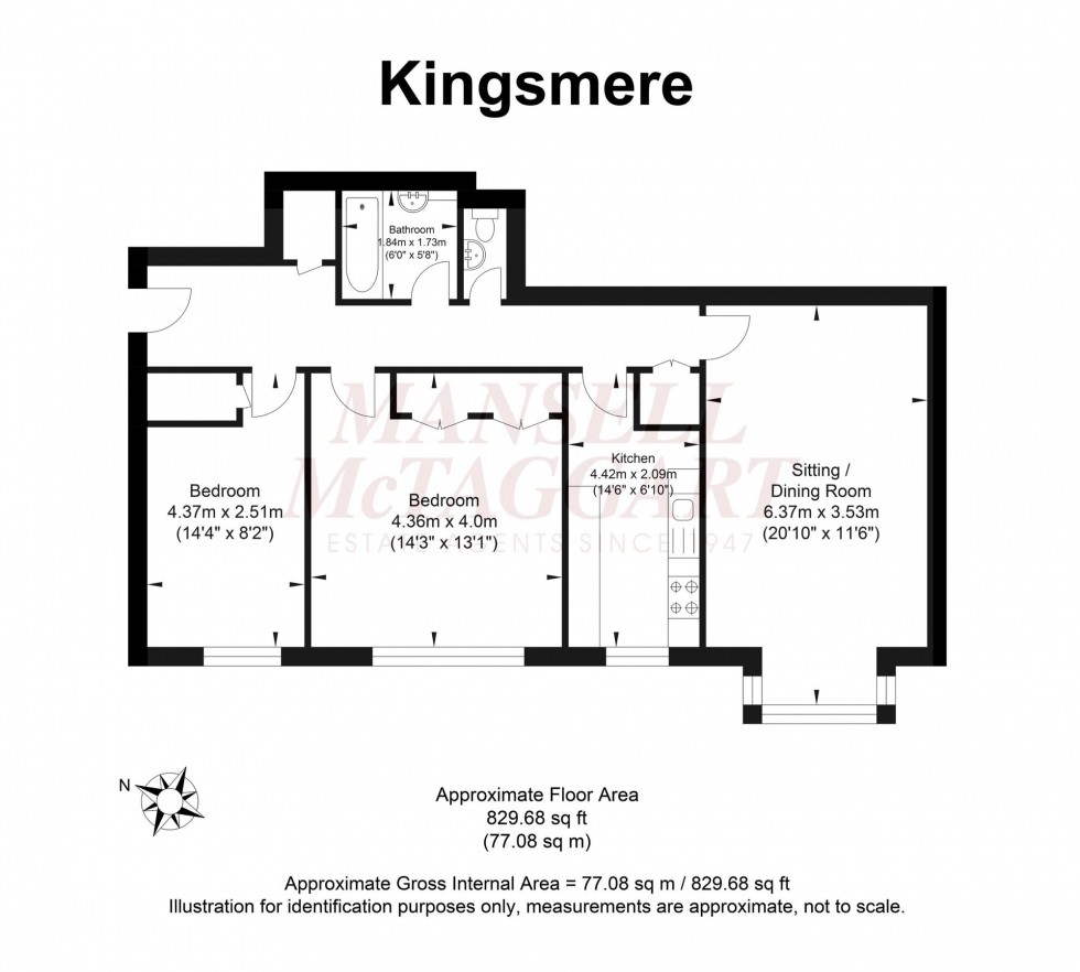 Floorplan for London Road, Brighton, BN1