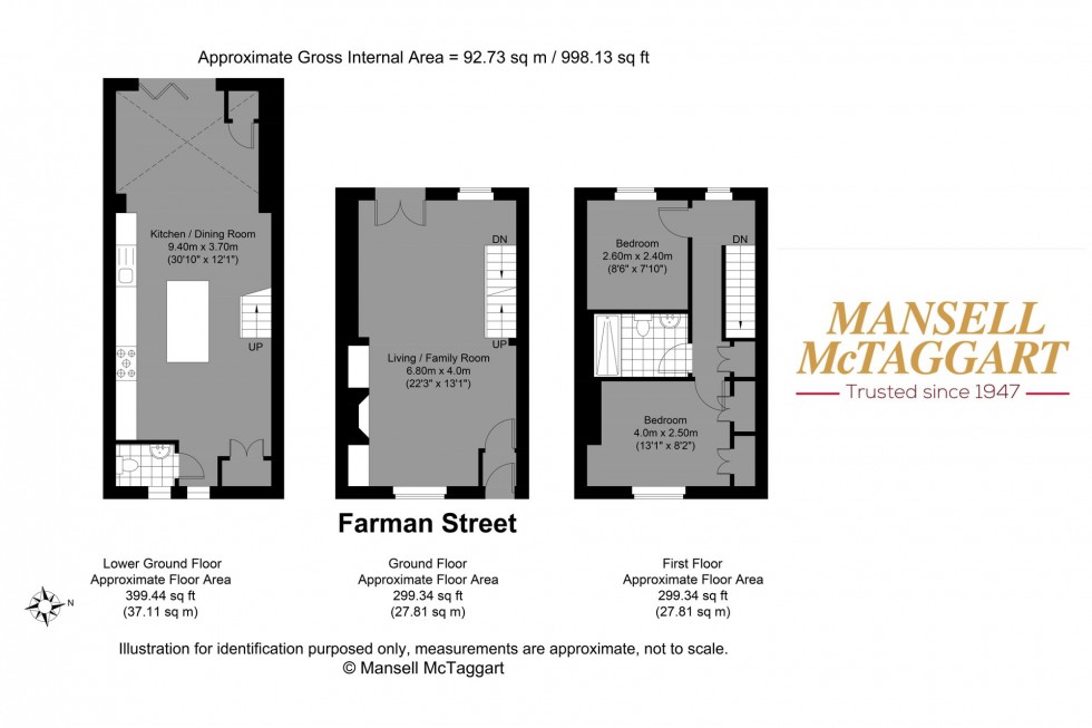 Floorplan for Farman Street, Hove, BN3