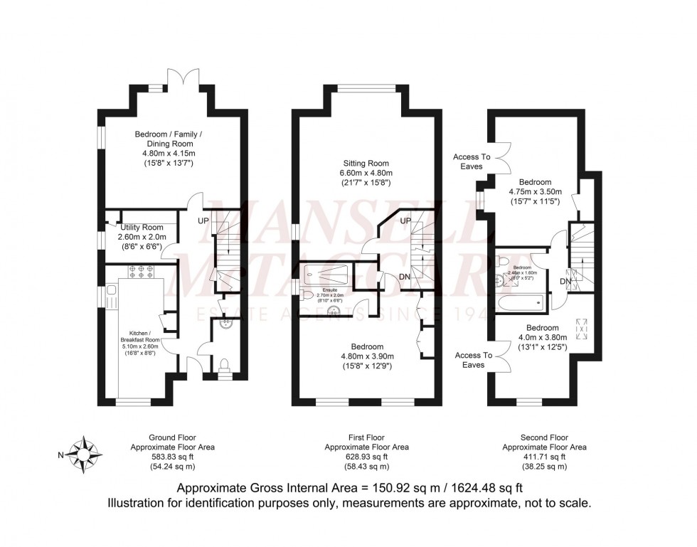 Floorplan for Warnham Court, Warnham, RH12