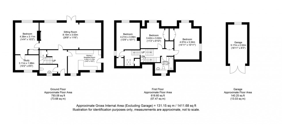 Floorplan for Harvard Road, Ringmer, BN8