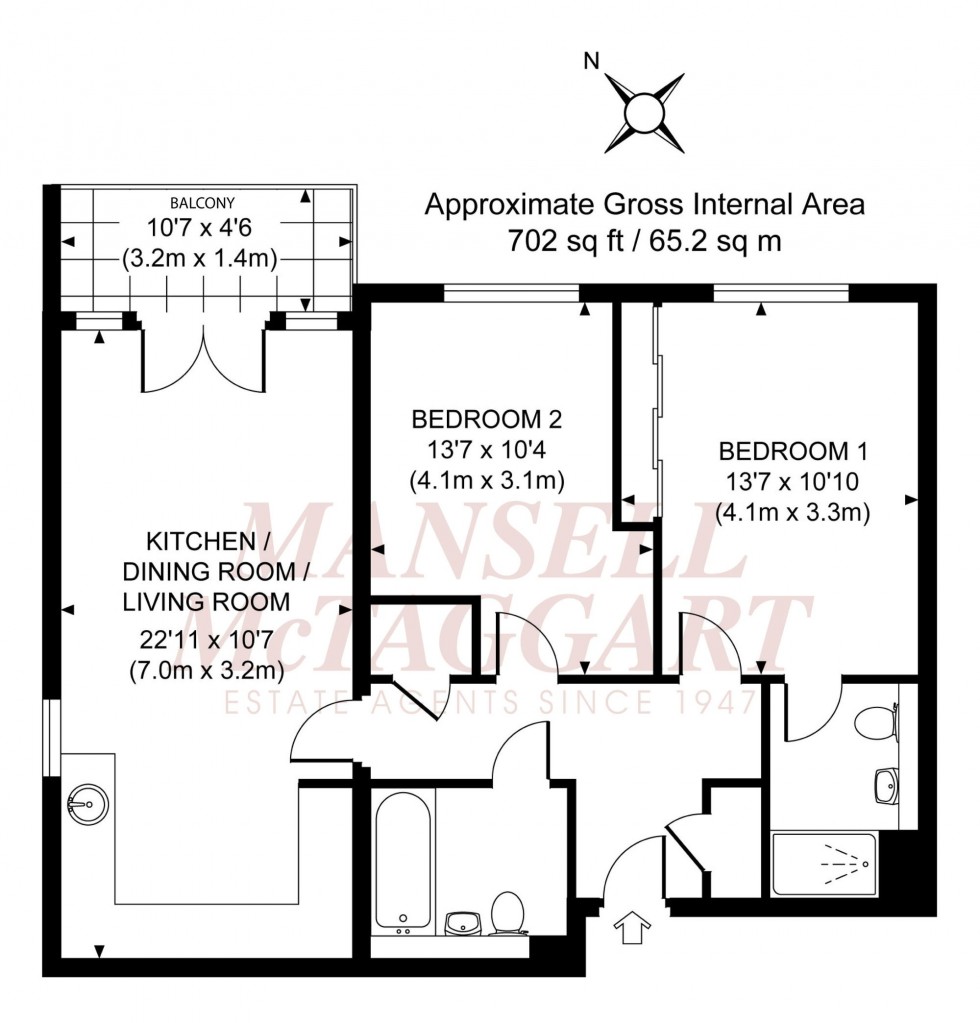 Floorplan for Station Road, Burgess Hill, RH15