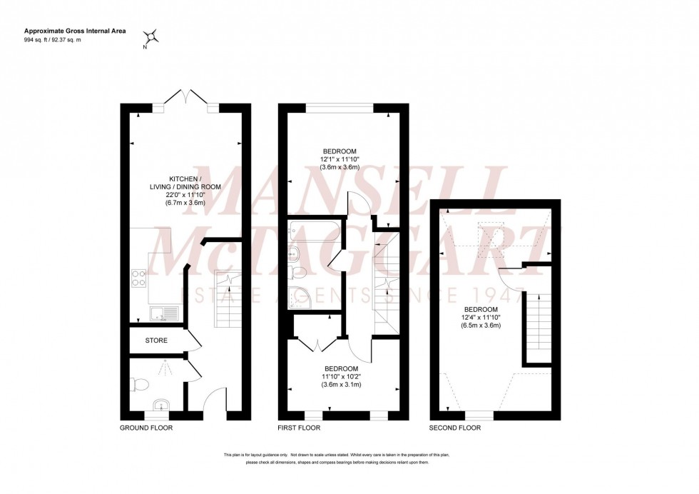 Floorplan for Toll Gate, Burgess Hill, RH15