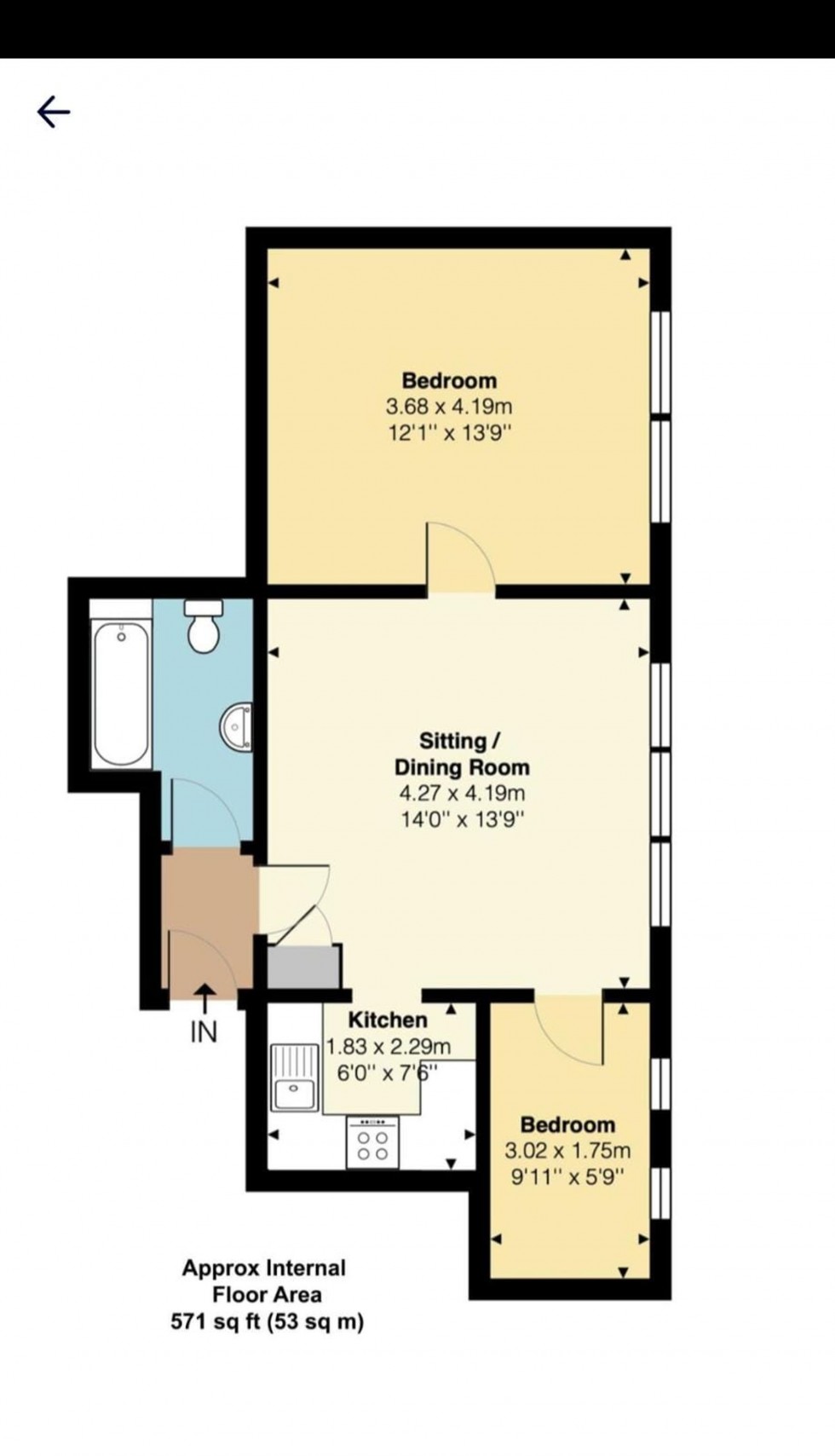 Floorplan for Station Road, Heathfield, TN21