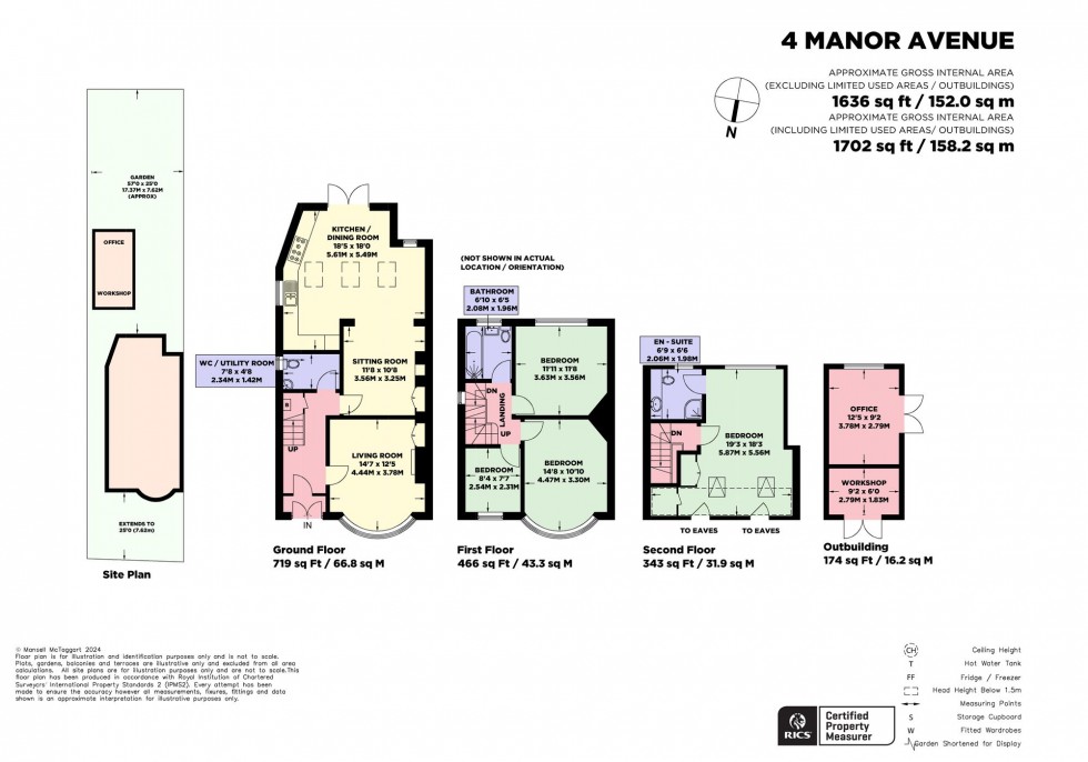 Floorplan for Manor Avenue, Hassocks, BN6