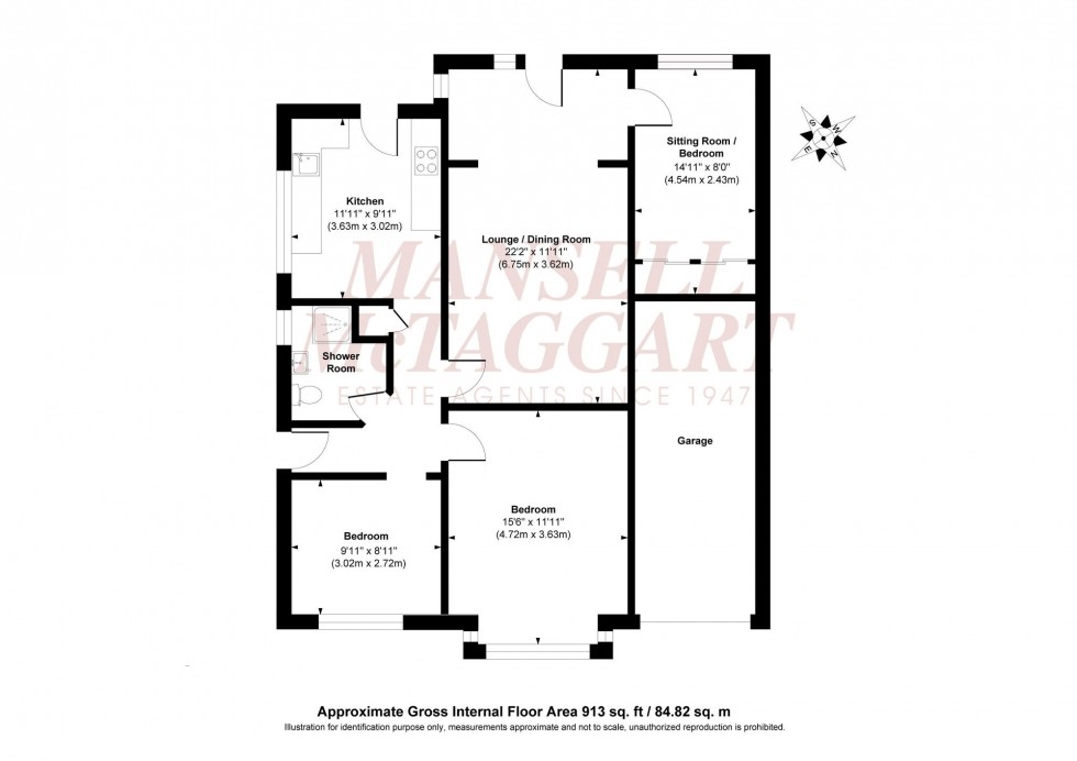 Floorplan for Ravenswood Road, Burgess Hill, RH15