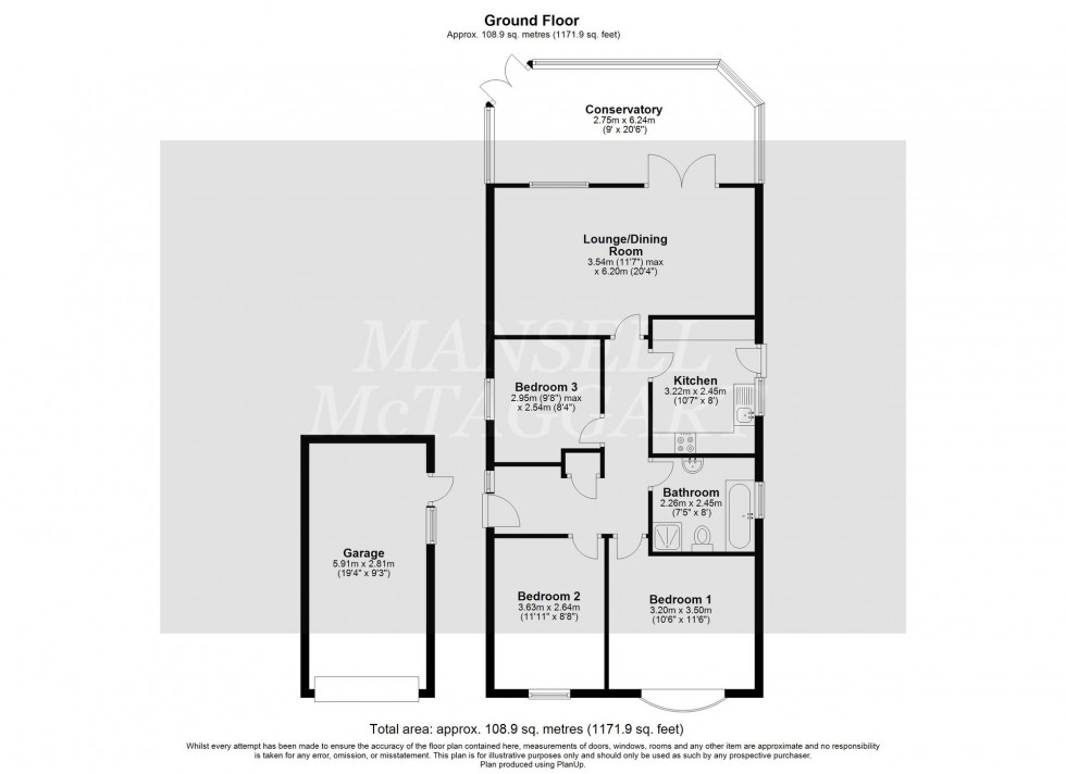 Floorplan for Bayhams Field, Sharpthorne, RH19