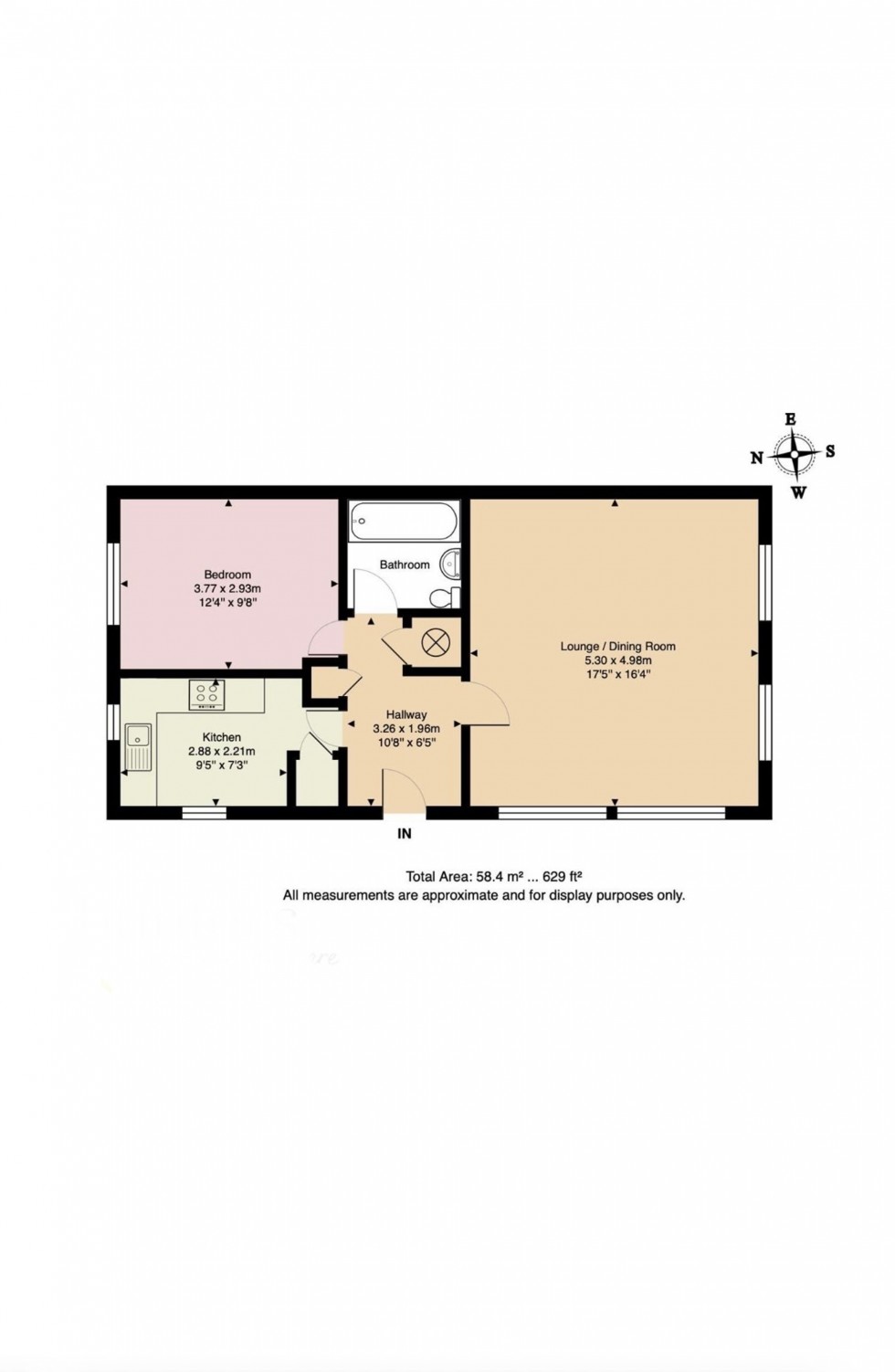 Floorplan for Chapelfields, Cuckfield, RH17