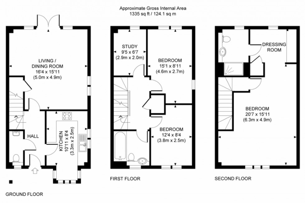 Floorplan for Renfields, Haywards Heath, RH16