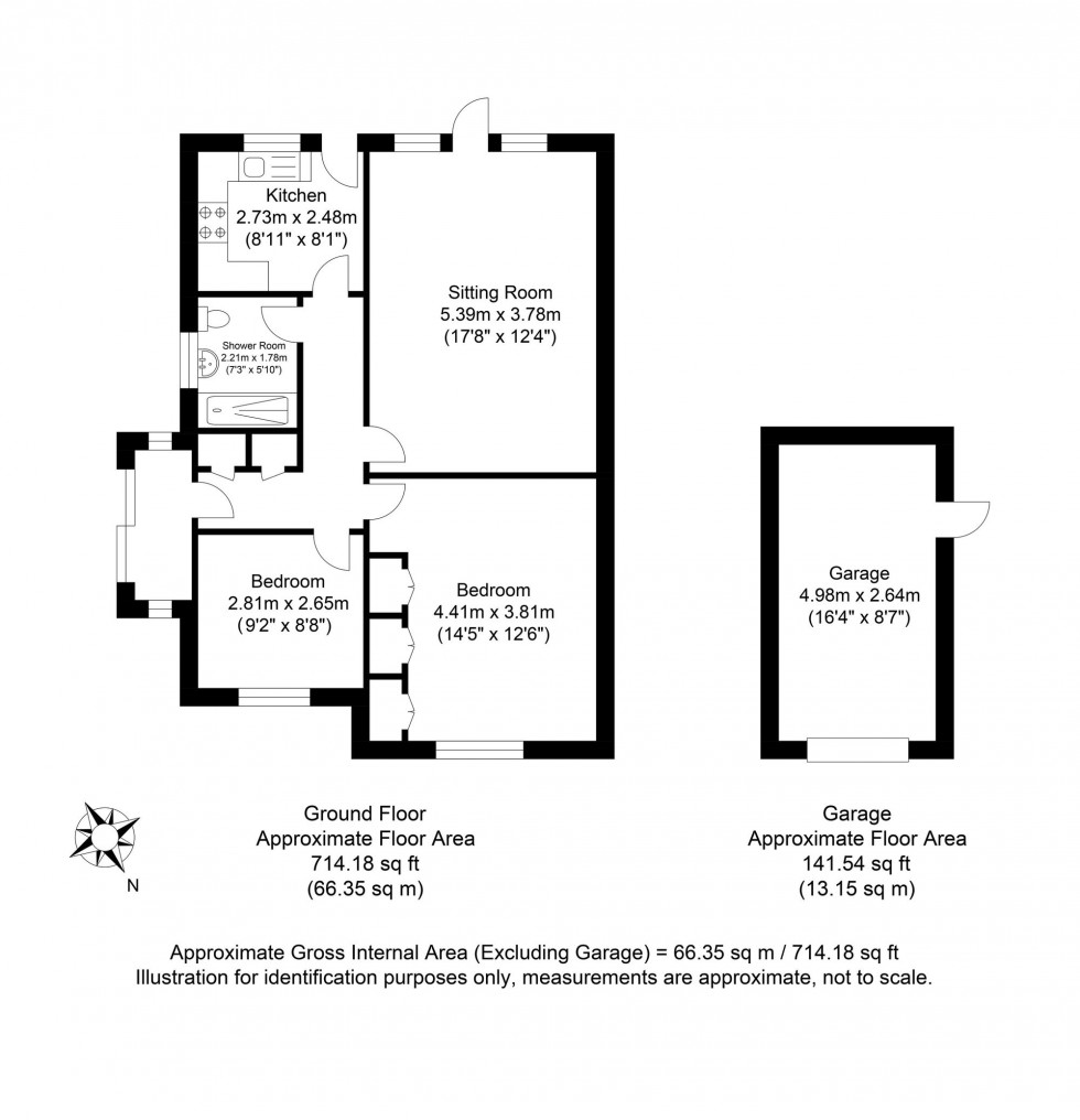 Floorplan for Oakmede Way, Ringmer, BN8