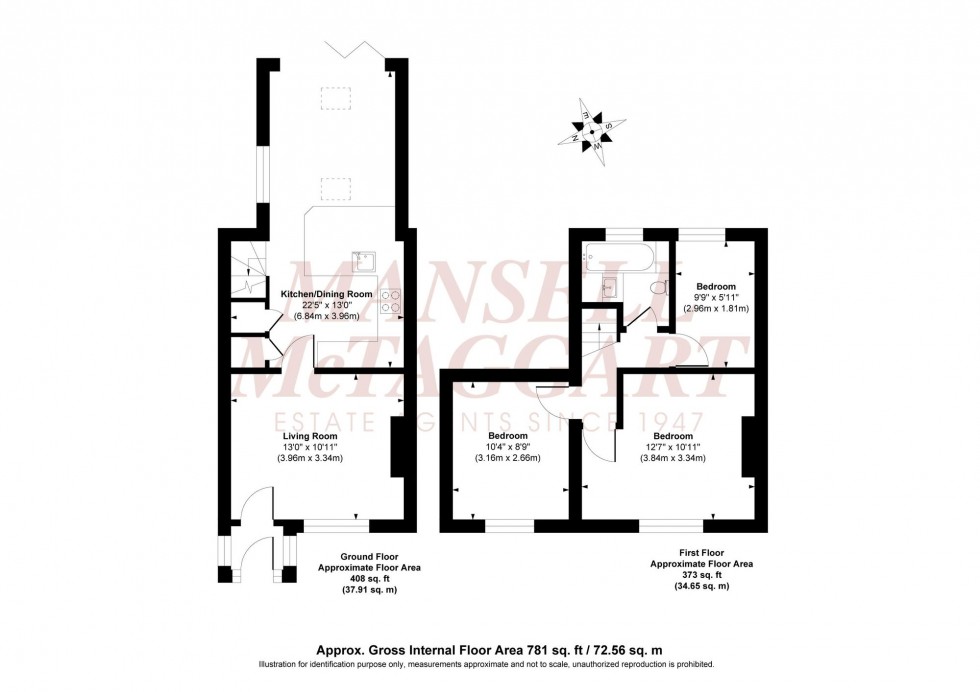 Floorplan for Station Road, Burgess Hill, RH15