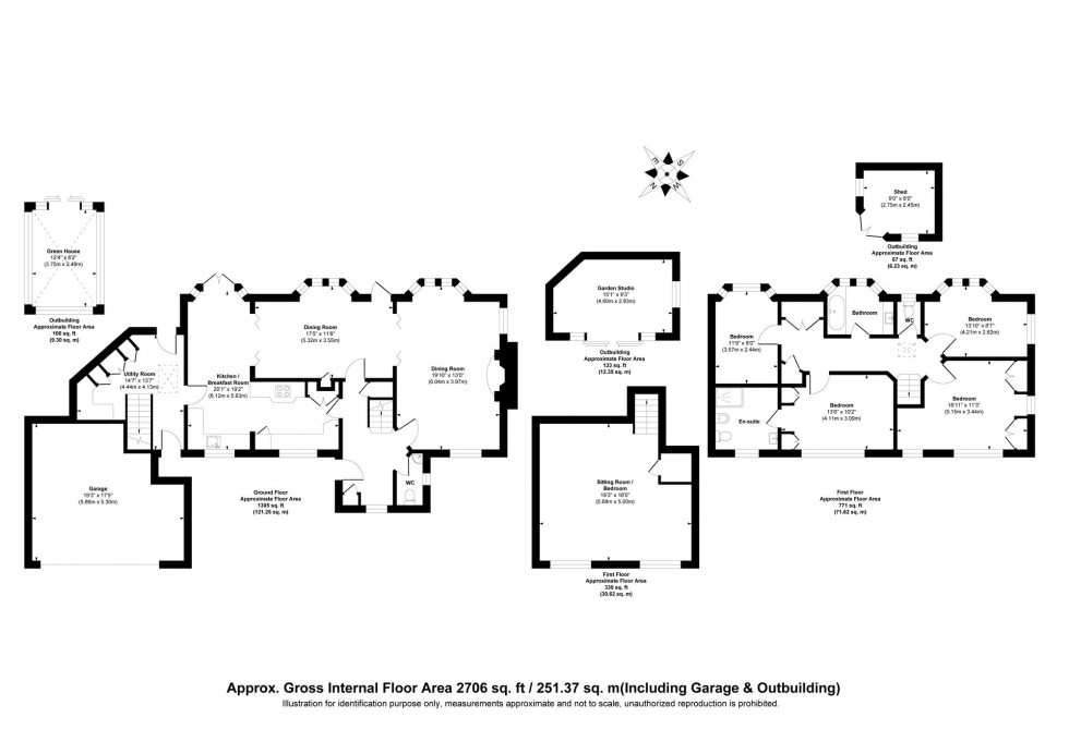 Floorplan for Gander Hill, Haywards Heath, RH16