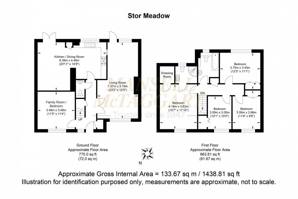 Floorplan for Stor Meadow, Storrington, RH20