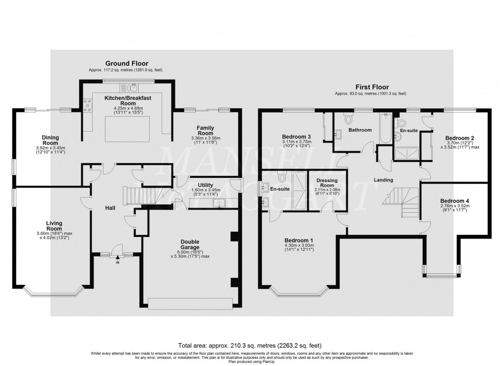 Floorplan for Haynes Way, Pease Pottage, RH11