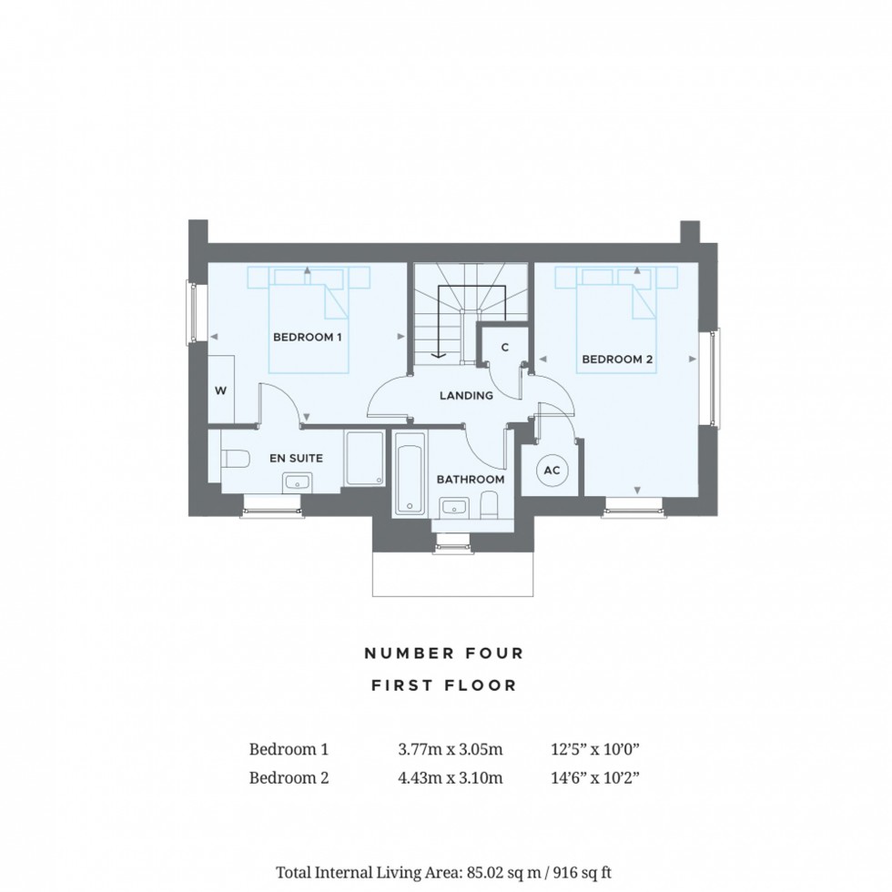 Floorplan for Kiln Wood Lane, Wivelsfield Green, RH17