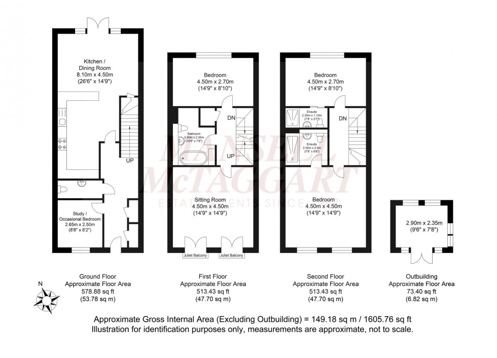 Floorplan for Parsonage Road, Horsham, RH12