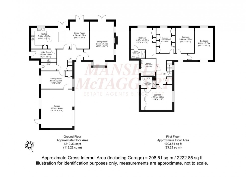 Floorplan for Coombe Edge, Crowborough, TN6