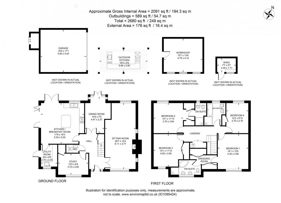 Floorplan for Old Forge Lane, Horney Common, TN22