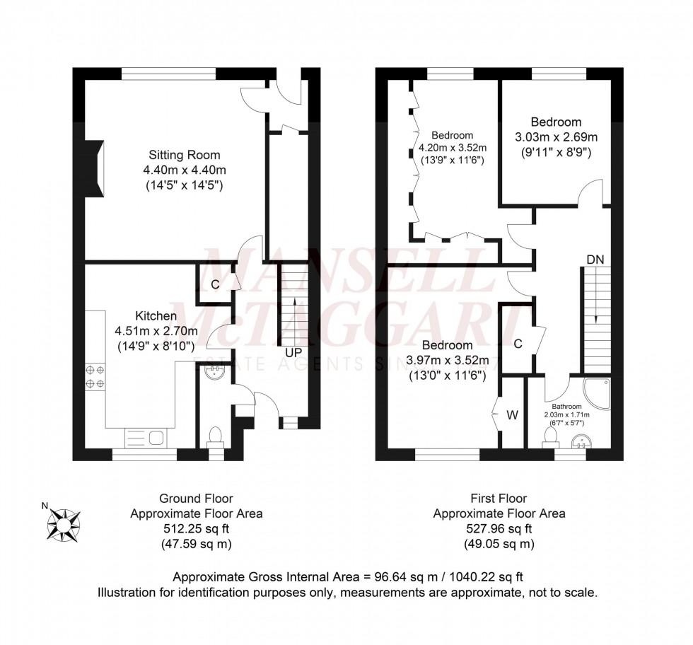 Floorplan for Patchdean, Brighton, BN1