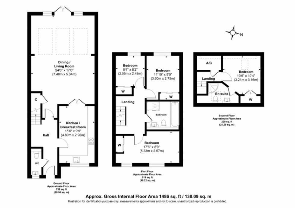 Floorplan for Quakers Lane, Haywards Heath, RH16