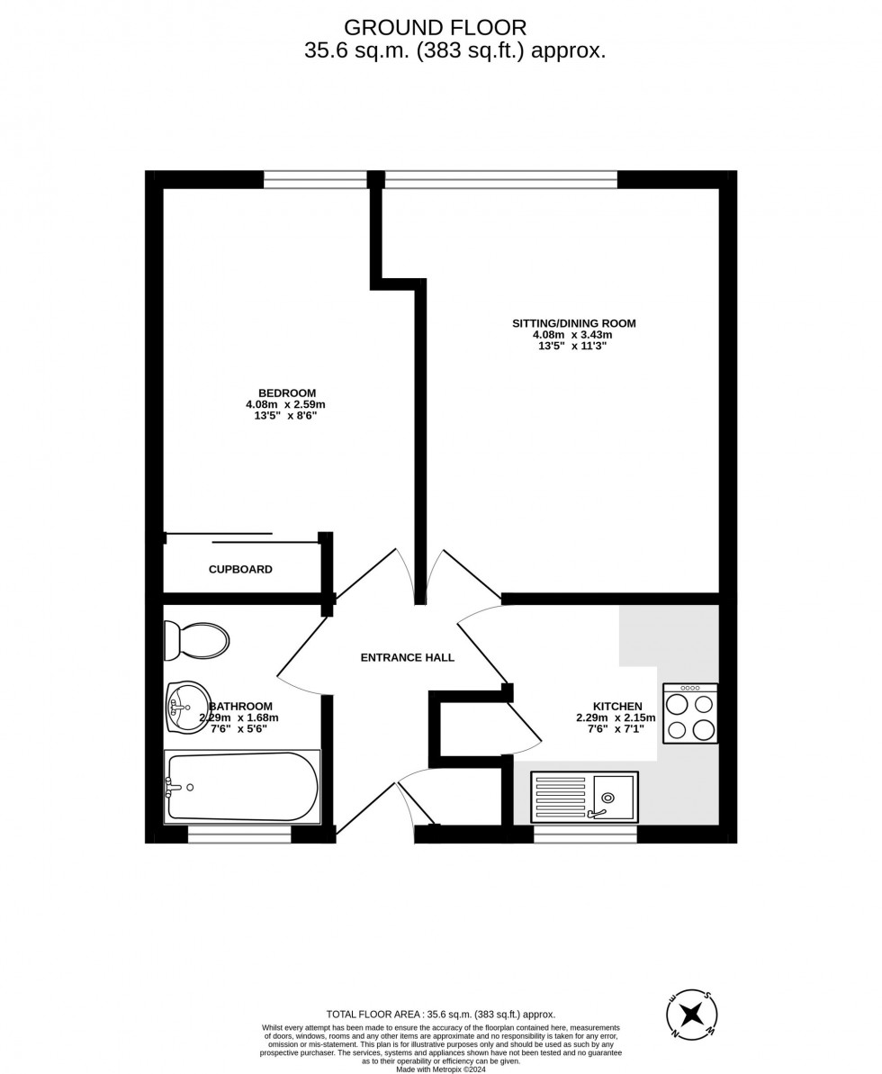 Floorplan for High Street, Horley, RH6