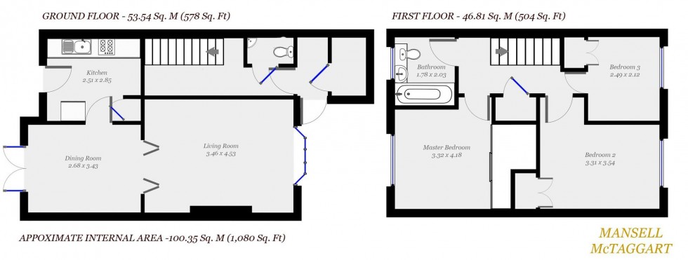 Floorplan for Langdale Road, Ifield, RH11