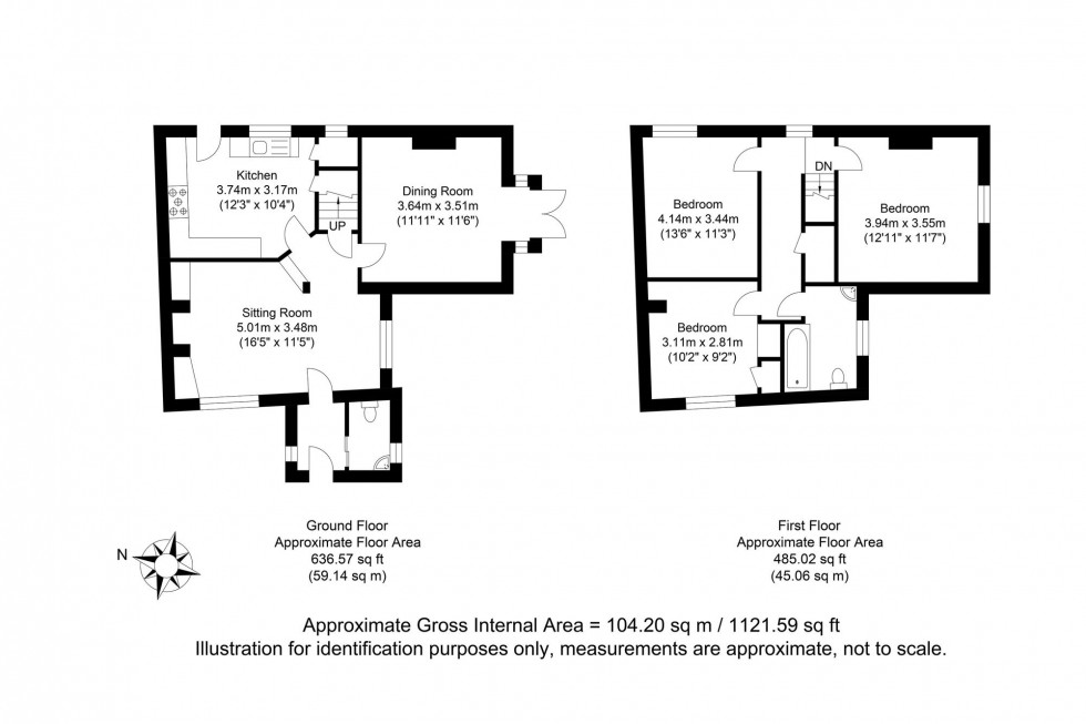 Floorplan for Lewes Road, Ringmer, BN8