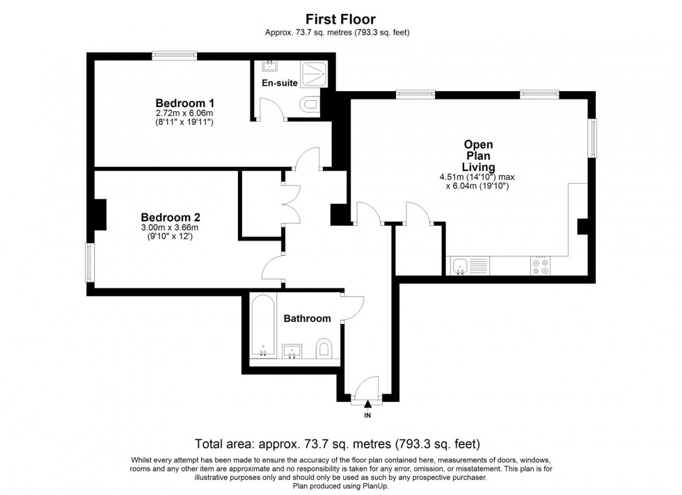 Floorplan for Hazelwick Avenue, Ocean House Hazelwick Avenue, RH10