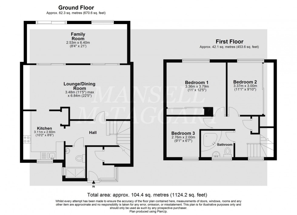 Floorplan for Worth Road, Crawley, RH10