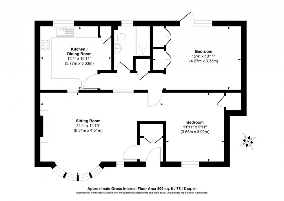 Floorplan for The Welkin, Lindfield, RH16