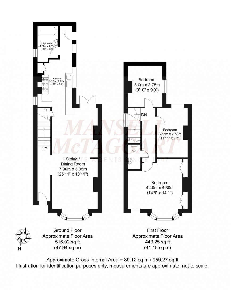 Floorplan for Lime Avenue, Horsham, RH12