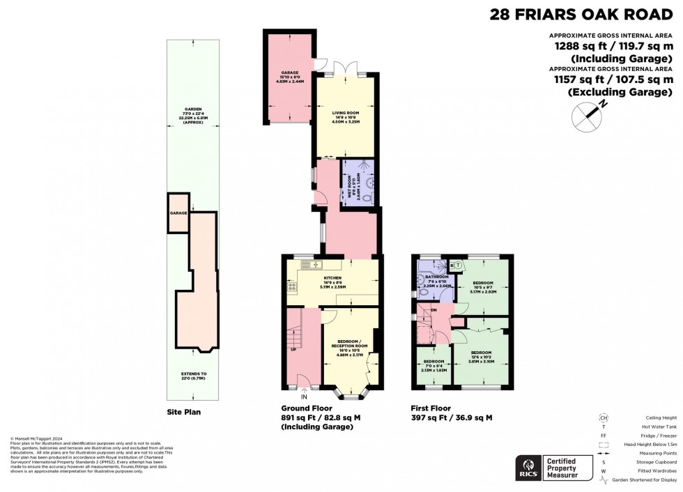 Floorplan for Friars Oak Road, Hassocks, BN6