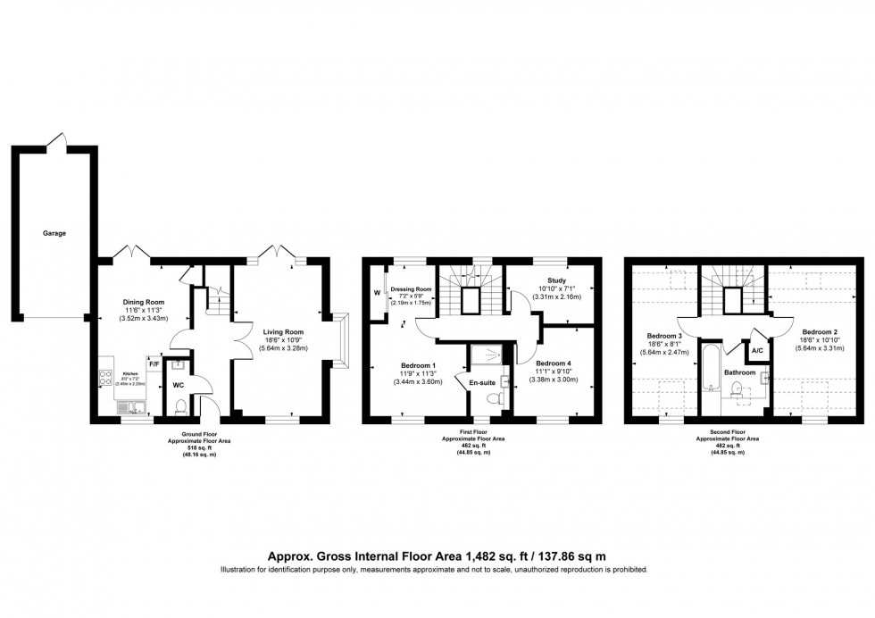 Floorplan for Renfields, Haywards Heath, RH16