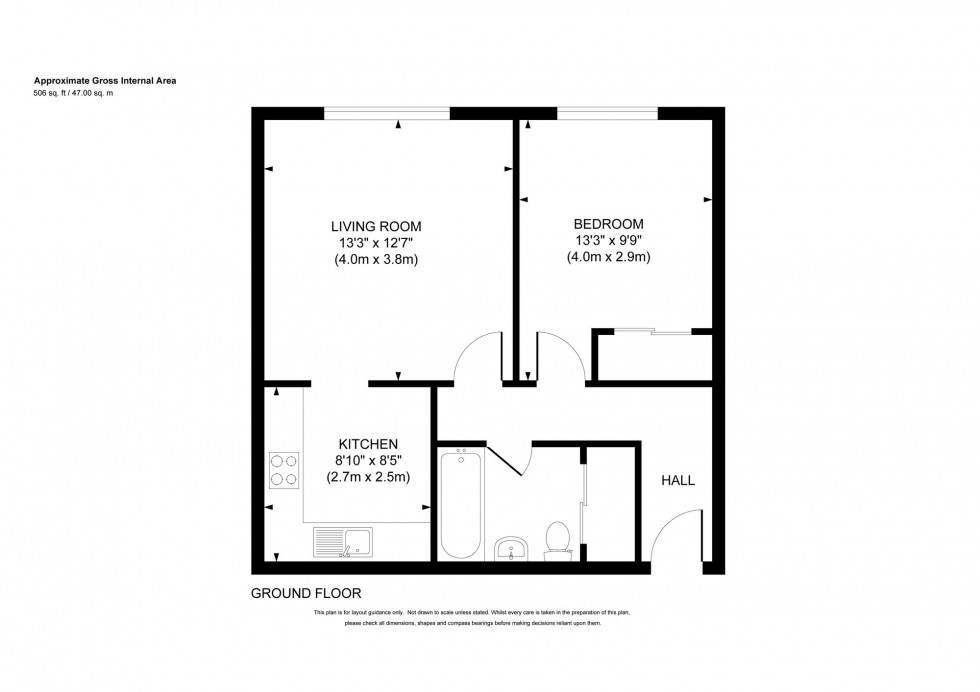 Floorplan for Great Heathmead, Anscome House Great Heathmead, RH16