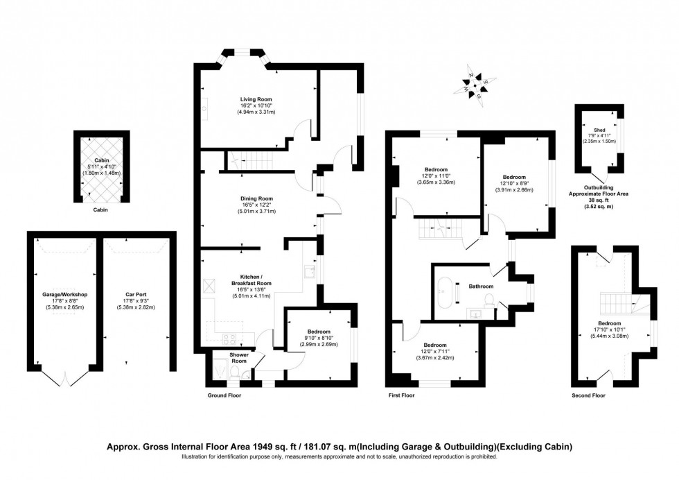 Floorplan for Broad Street, Cuckfield, RH17