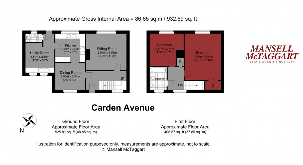 Floorplan for Carden Avenue, Brighton, BN1