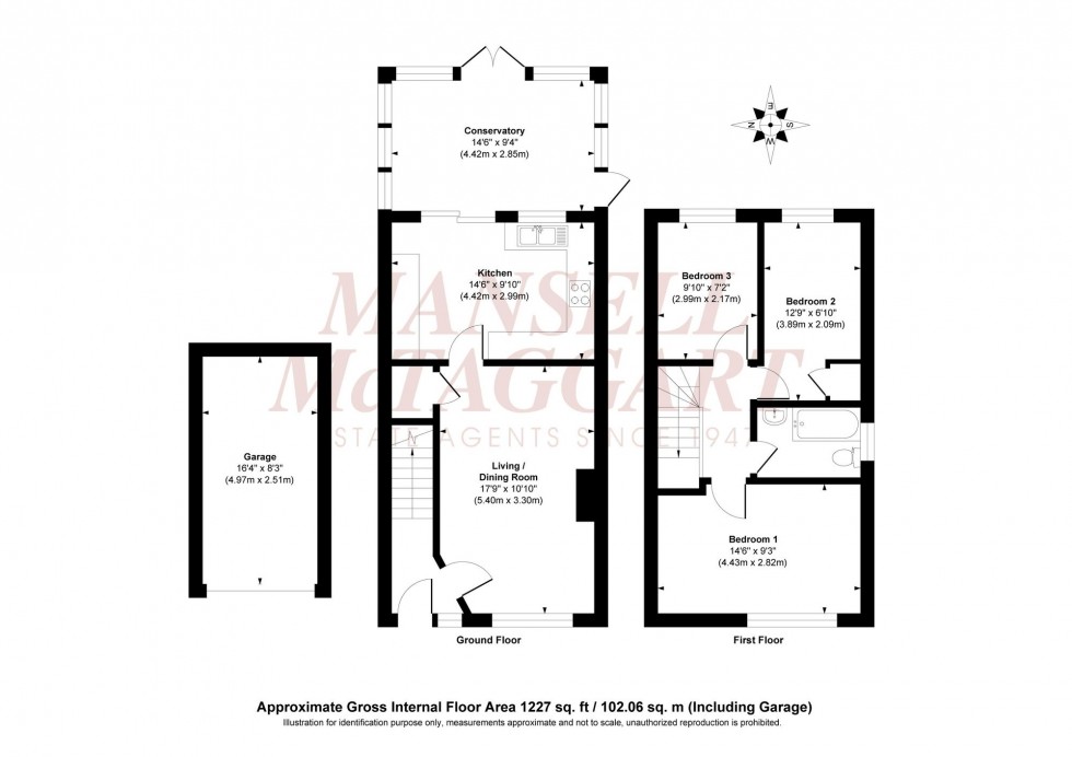 Floorplan for Valebridge Road, Burgess Hill, RH15