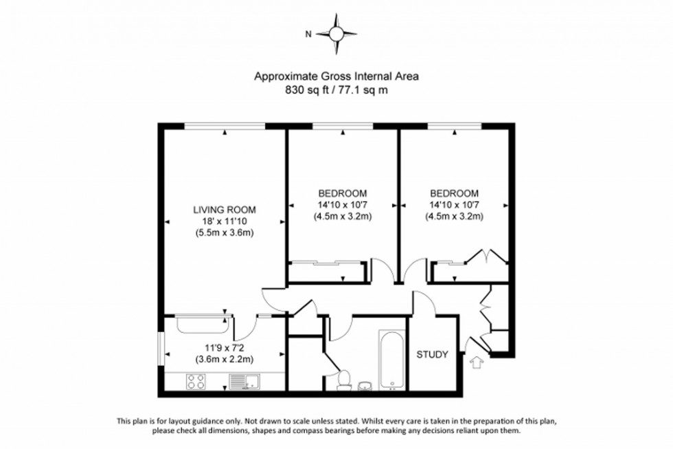 Floorplan for Paddockhall Road, Haywards Heath, RH16