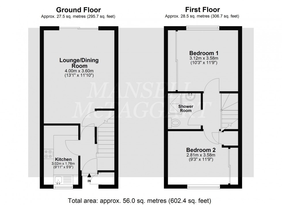 Floorplan for Jenny Lane, Lingfield, RH7