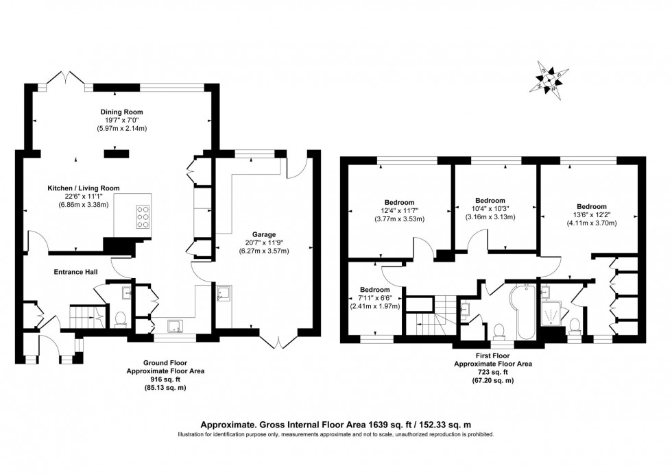 Floorplan for Sunnywood Drive, Haywards Heath, RH16