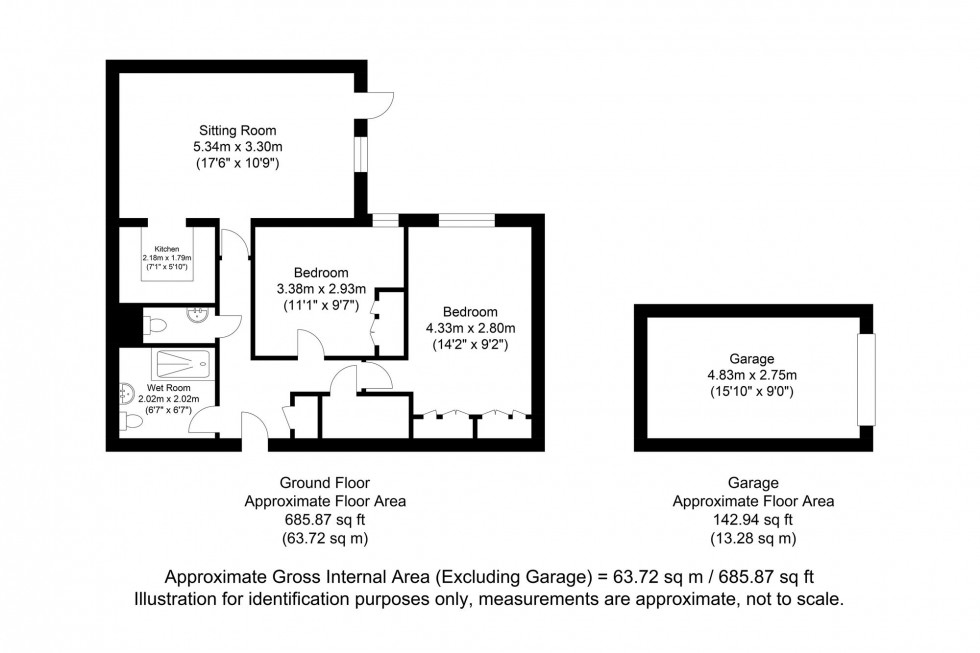 Floorplan for Station Street, Caburn Court Station Street, BN7