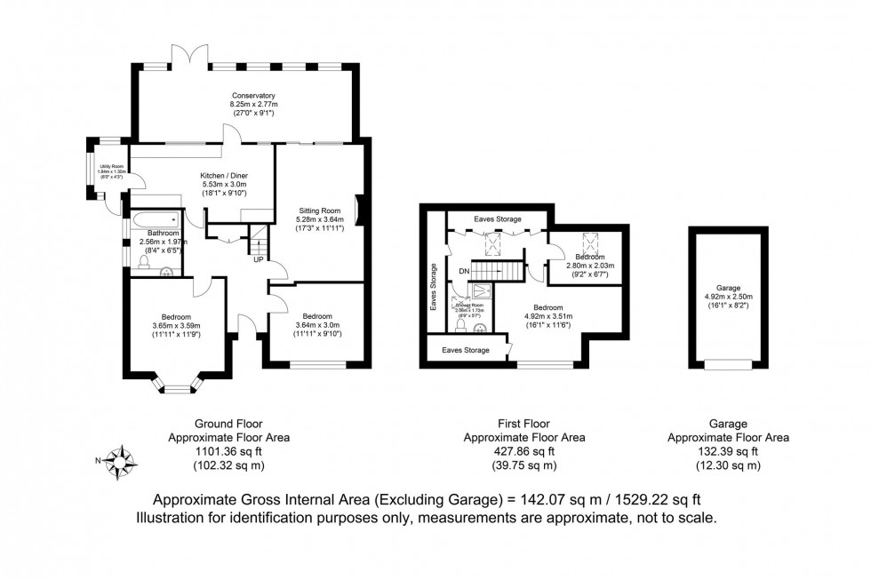 Floorplan for Greater Paddock, Ringmer, BN8