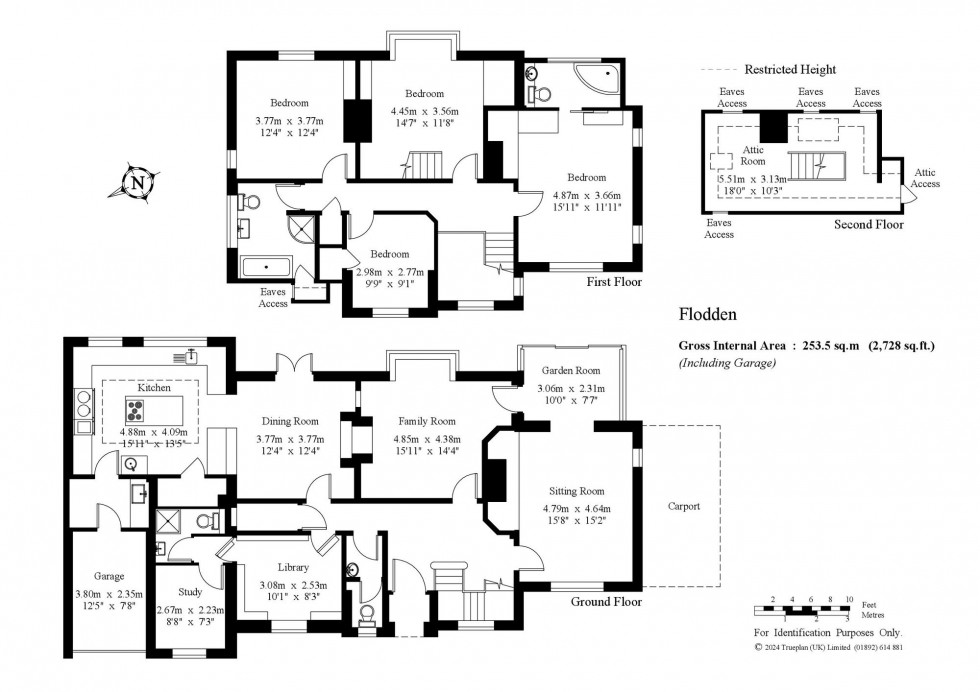 Floorplan for Yew Lane, East Grinstead, RH19